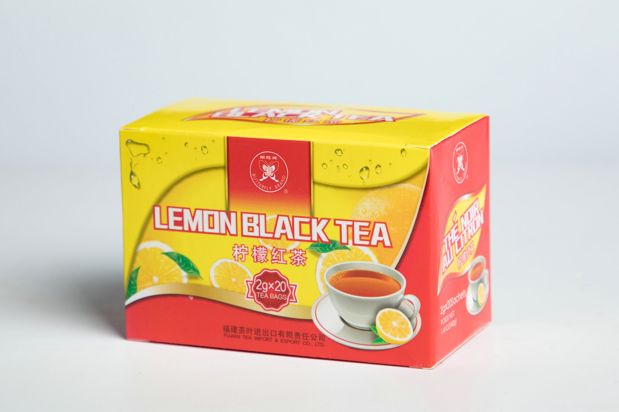 Black Lemon Tea Bag #BT912 2GX20BAGS