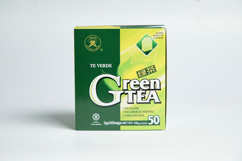 Green Double Chamber Tea Bags #GT710 2GX50BAGS