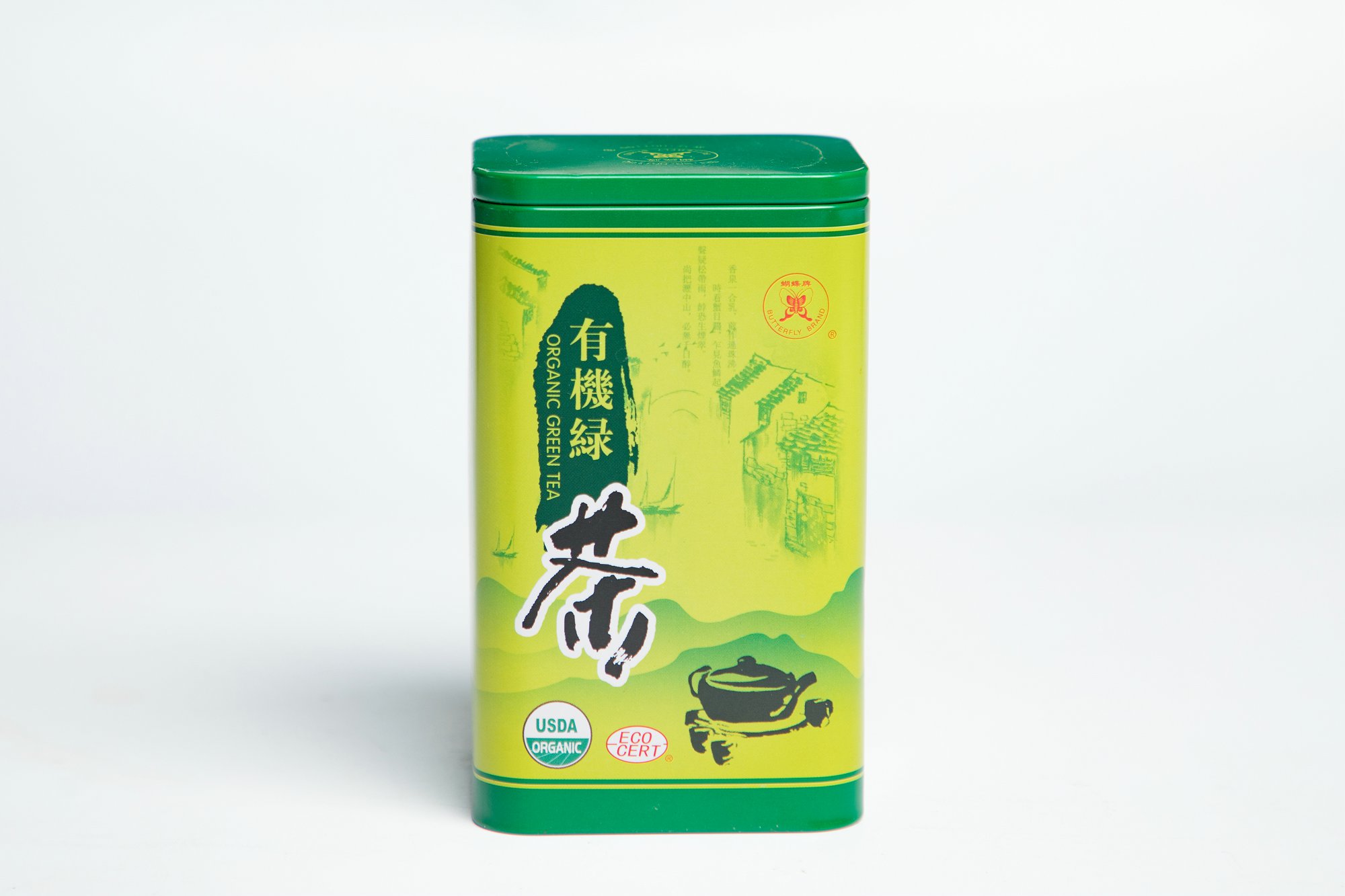 Organic Green Leaf Tea #OGT100 100G