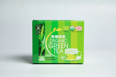 Organic Green Tea Bag #OGT721 2GX50BAGS