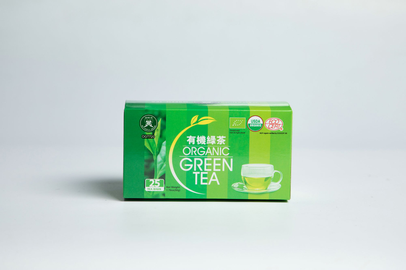Organic Green Tea Bag #OGT720 2GX25BAGS